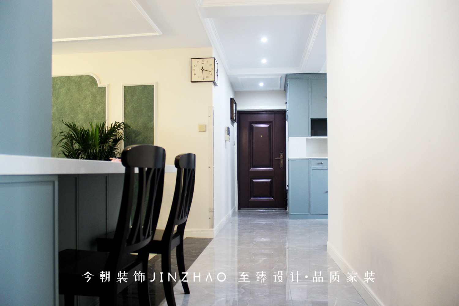 國大全城美式風格玄關(guān)裝修效果圖